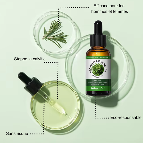 Huile de repousse pour cheveux